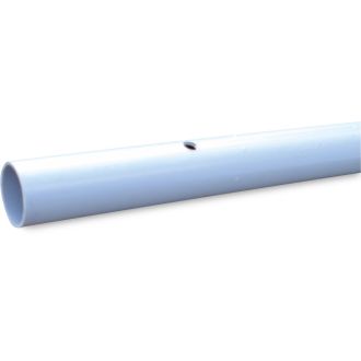 PVC BUIS 28/32 MM GEBOORD OP 75 CM (LENGTE 4,54 MTR.)