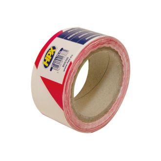 AFZETLINT ROOD/WIT (ROL à 100 MTR.)