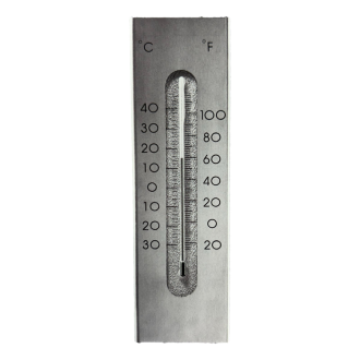 BUITENTHERMOMETER 23 CM. EDELSTAAL