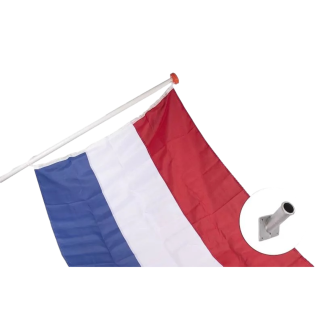 VLAGGENSET (VLAG, STOK, HOUDER ALUMINIUM)