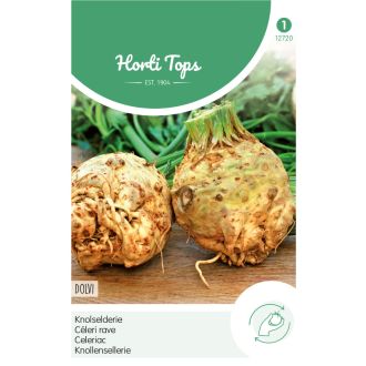 PAKJE KNOLSELDERIE DOLVI, VERB. PRAGER REUZEN (HORTI TOPS)