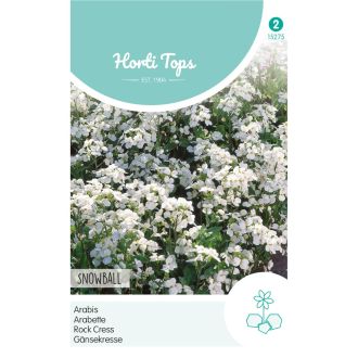 PAKJE ARABIS, SCHEEFKELK SNOWBALL (HORTI TOPS)