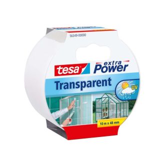 TAPE TESA EXTRA POWER TRANSP. 48 MM (ROL à 10 MTR.)