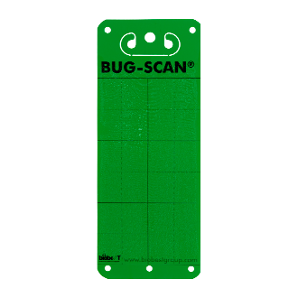 SIGNAALPLAAT GROEN 10X25CM (P/20 ST.)