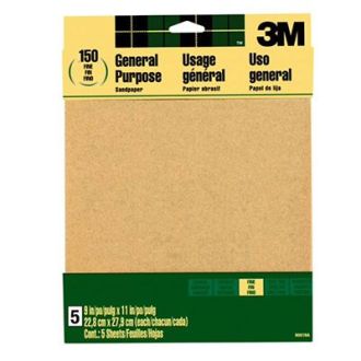 SCHUURPAPIER P150 (5 VELLEN)