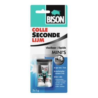 BISON SECONDELIJM (3 X 1 GRAM)
