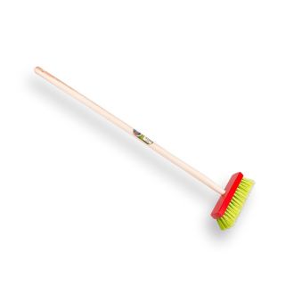 KINDERBEZEM ROOD MET STEEL
