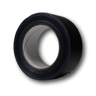 ROL à 50 MTR. DUCKTAPE 50 MM ZWART