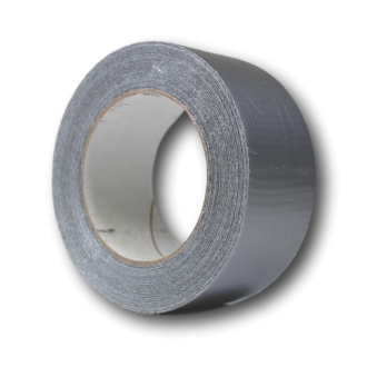 ROL à 50 MTR. DUCKTAPE 50 MM GRIJS