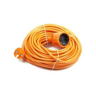 VERLENGSNOER ORANJE 20 MTR.