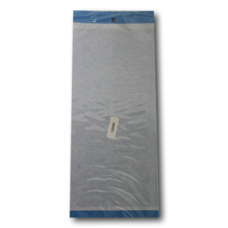 SIGNAALPLAAT BLAUW CERTIS 10X24,5 CM (P/10 ST.)
