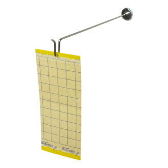 SIGNAALPLAAT HOUDER MET MAGNEET 30 CM.