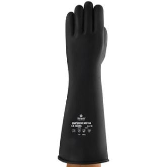 PR. HANDSCHOENEN ZWART ZWAAR RUBBER 87-104