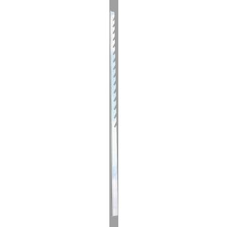 ALUMINIUM SLEUFPAAL (OPHAALREK) 120CM