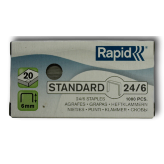 RAPID NIETEN 24/6 (DS. à 1000 STUKS)