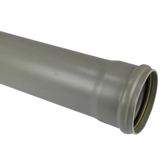 RIOOL BUIS 120 X 125 MM MET MANCHET SN2 (LENGTE 5 MTR.)