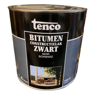 TENCO BITUMEN CONSTRUCTIELAK ZWART (2,5 LTR.)