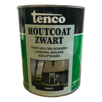 TENCO HOUTCOAT ZWART
